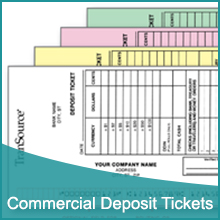 Commercial Deposit Tickets